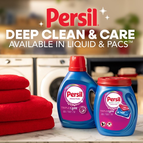 Persil TripleCare Laundry Detergent Ultra Pacs Intense Fresh 76 Count