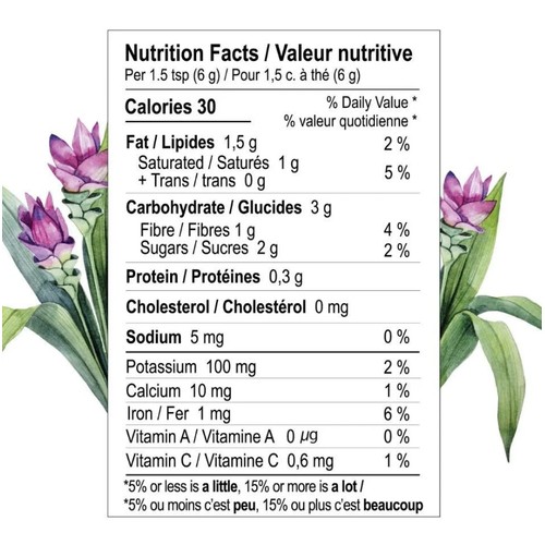 Seta Plant Based Latte Blend Tea Turmeric 120 g