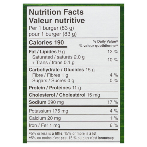 Prime Frozen Chicken Burgers Raised Without Antibiotics 581 g