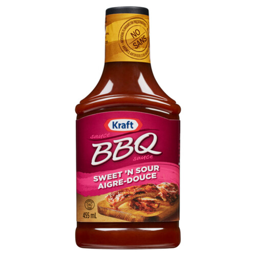 Kraft BBQ Sauce Sweet & Sour 455 ml