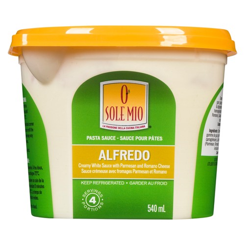 O'Sole Mio Pasta Sauce Alfredo 540 ml