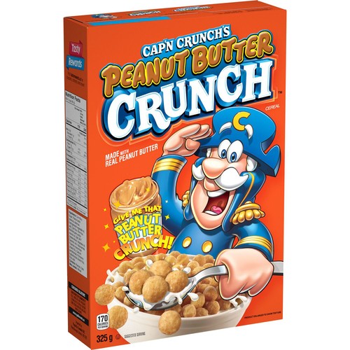 Cap'n Crunch Cereal Peanut Butter 325 g