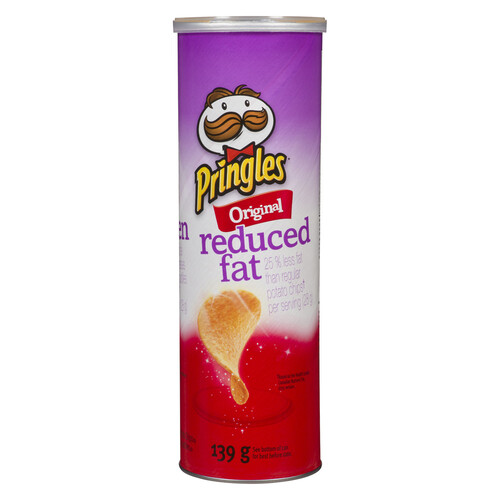 Pringles Original Reduced Fat Potato Chips 139 g