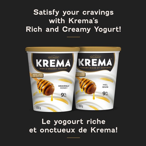 Olympic Krema 9% Yogurt Honey 650 g