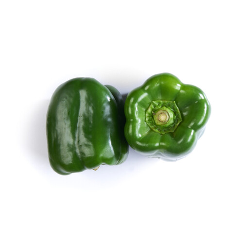 Greenhouse Green Bell Peppers 1-2 Count