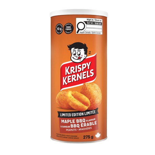 Krispy Kernels Peanuts Maple BBQ Flavoured 275 g