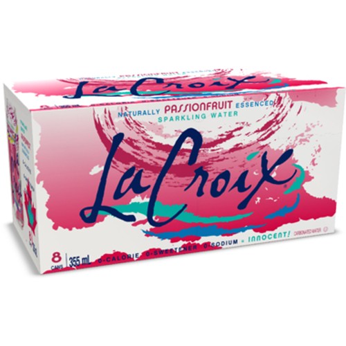 La Croix Sparkling Water Passionfruit 8 x 355 ml (cans)