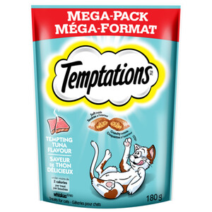 Whiskas Temptations Cat Treats Tempting Tuna Flavour 180 g