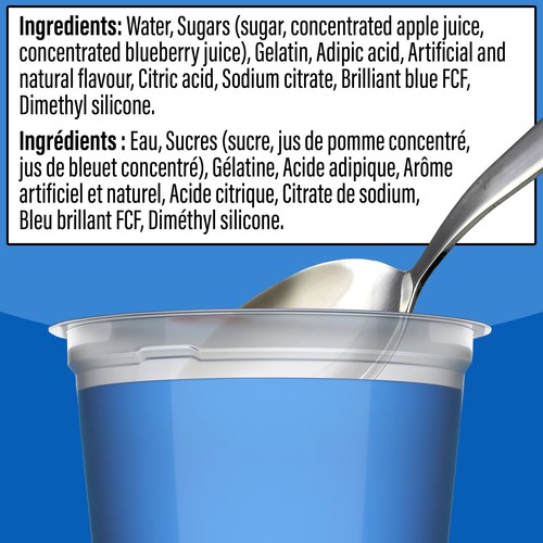 Jell-O Gel Snacks Blueberry 384 g
