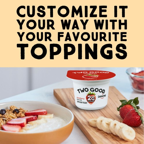 Two Good Low Sugar Yogurt Vanilla Value Tub 625 g