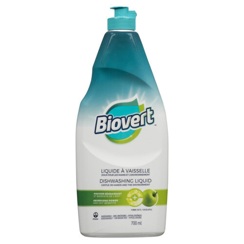 Bio-Vert Dishwashing Liquid Apple Scent 700 ml