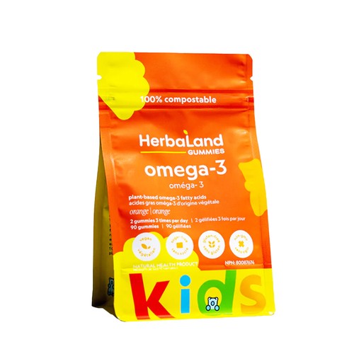 Herbaland Kids Omega-3 Vitamins Gummies 90 EA