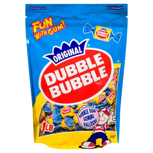 Dubble Bubble Twist Gum Original 454 g
