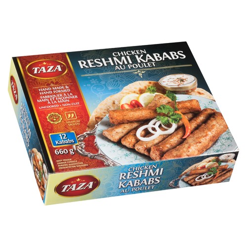 Taza Frozen Reshmi Kabab Chicken 660 g