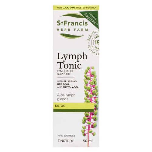 St. Francis Herb Farm Herbal Remedies Tincture Lymph Tonic 50 ml
