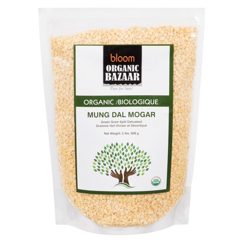 Bloom Organic Bazaar Mung Dal Organic Lentils 908 g