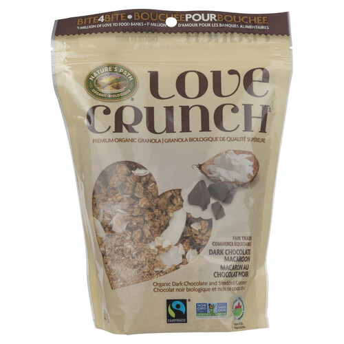 Nature's Path Organic Granola Dark Chocolate Macaroon 325 g