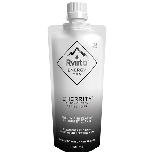 Rviita Energy Tea Cherrity Black Cherry 355 ml