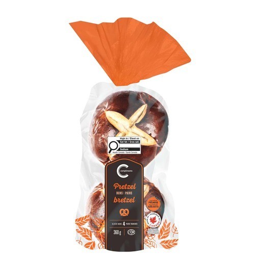 Compliments Buns Pretzel 4 x 90 g