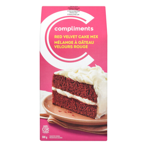 Compliments Cake Mix Red Velvet 500 g