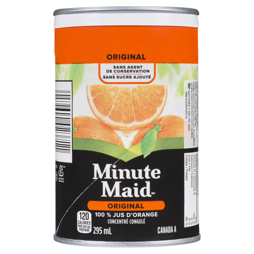 Minute Maid Frozen Concentrate Juice Orange Original 295 ml