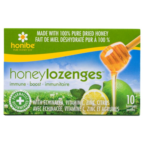 Honibe Lozenges Immune Boost Honey 10 Count