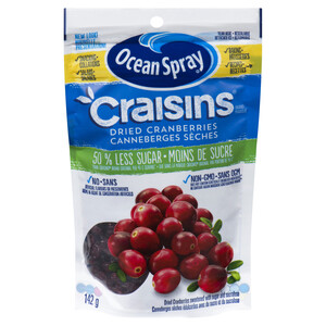 Ocean Spray Craisins Reduced Sugar 142 g