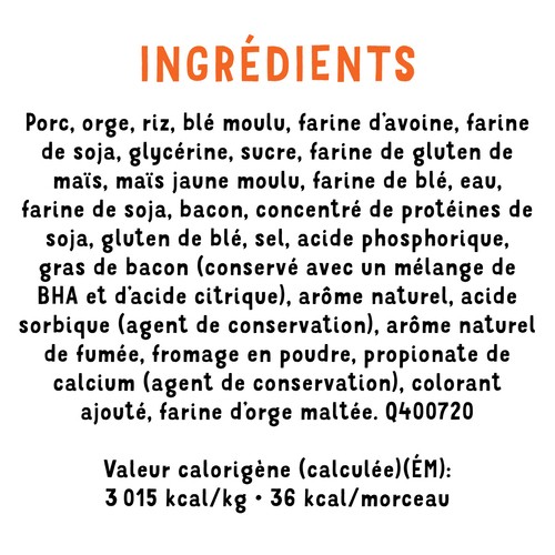 Purina Beggin' Gâteries pour chiens Saveur de fromage avec bacon 708 g