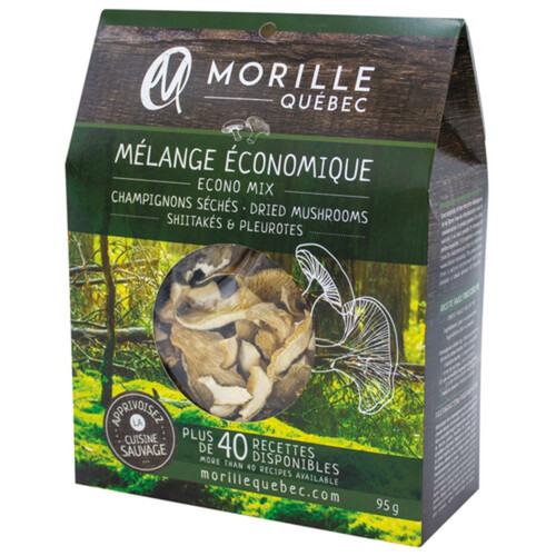 Morille Québec Dried Mushroom Economic Mix 95 g