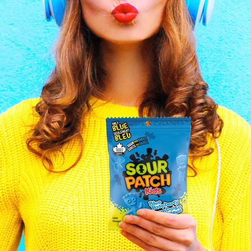 Sour Patch Kids Candy Blue Raspberry 150 g