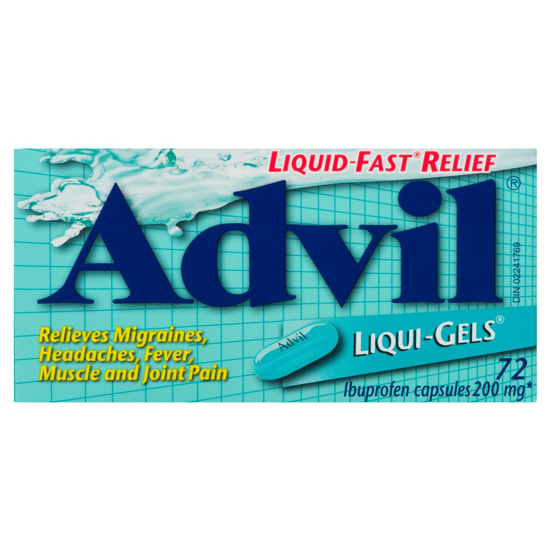 Advil, liqui-gel comprimés d'ibuprofène - Advil main image 0