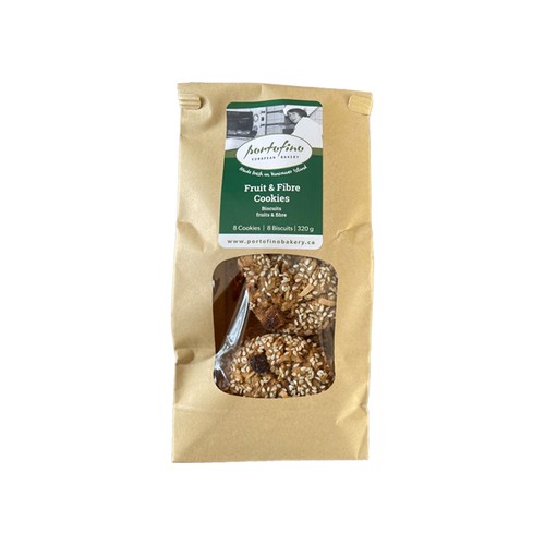 Portofino Bakery Fruit/Fiber Cookie 8 EA