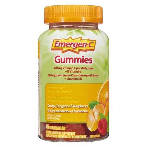 Emergen-C Supplement Gummies 45 Count