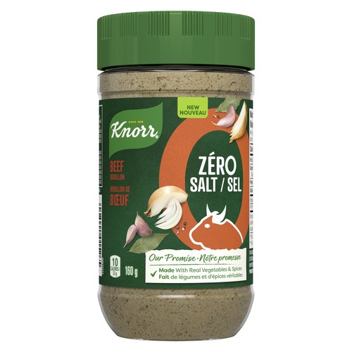 Knorr Zero Salt Bouillon Powder Beef 160 g