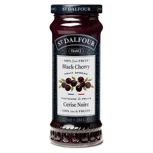 St Dalfour Jam Black Cherry 225 ml