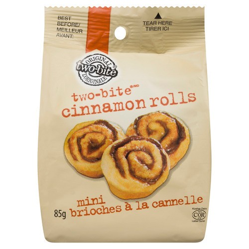 Two Bite Snack Pack Cinnamon Rolls 85 g