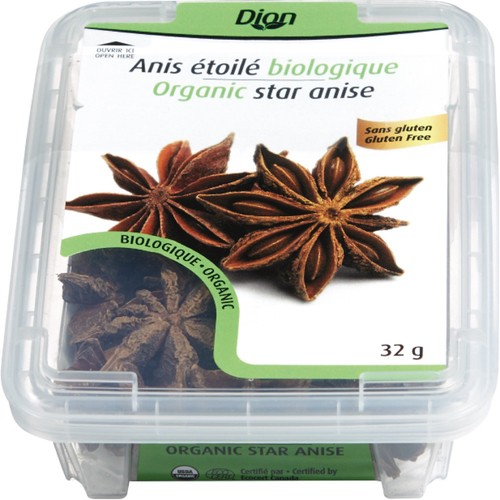 Les Aliments Dion Foods Organic Star Anise 32 g