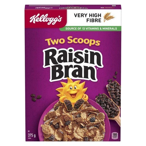Kellogg's Cereal Raisin Bran 375 g
