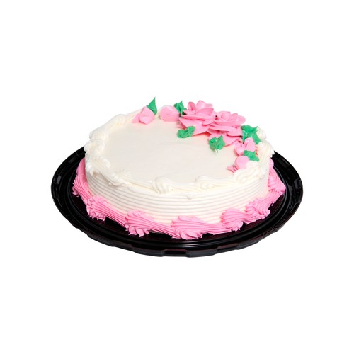 Cake Round White Whip Single Layer Celebration 650 g