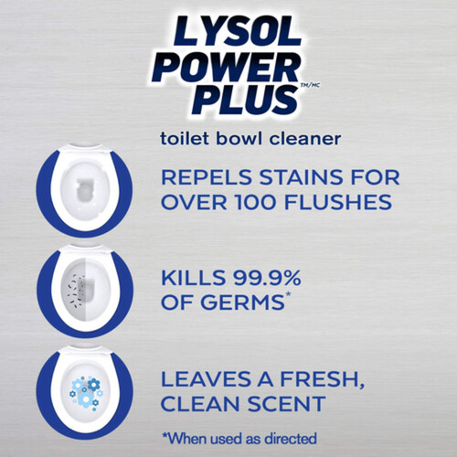 Lysol Powerplus Toilet Bowl Cleaner Lavender 940 ml