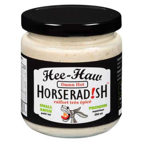 Hee-Haw Horseradish Damn Hot 250 ml