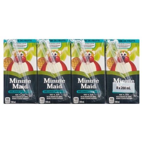 Minute Maid Juice Fruit Blend 8 x 200 ml