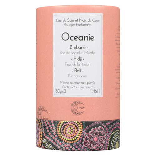 La Luna Candles Oceania Discovery Kit 3 x 80 g Pack