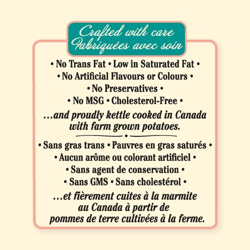 Miss Vickie's Kettle Cooked Chips Sea Salt & Malt Vinegar 59 g