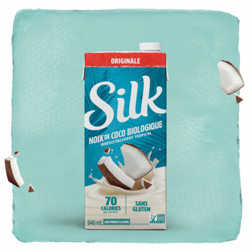 Silk Organic Dairy Free Coconut Milk Beverage Original 946 ml Voilà