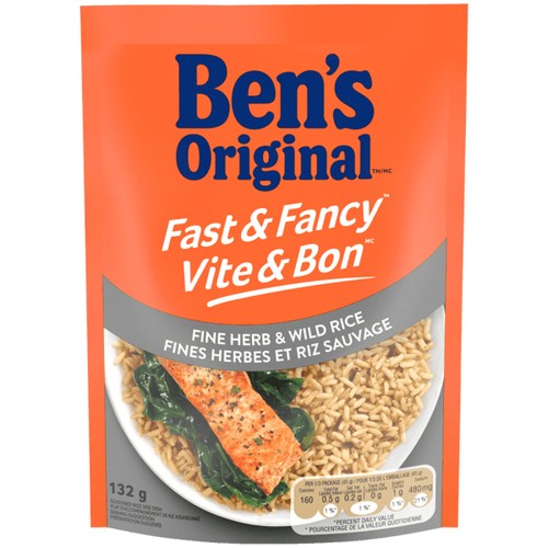 Ben's Original Fast & Fancy Rice Fine Herb & Wild 132 g
