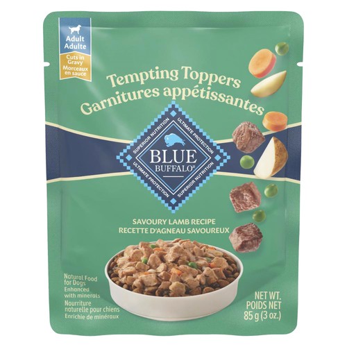 Blue Buffalo Tempting Toppers Dry Dog Food Savoury Lamb Recipe 85 g