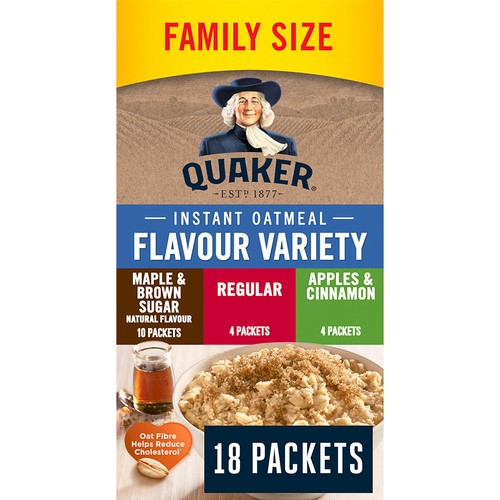 Quaker Instant Oatmeal Variety Pack 694 g