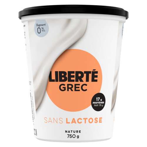 Voilà Online Grocery Delivery Liberté Lactose Free Greek Yogurt 0