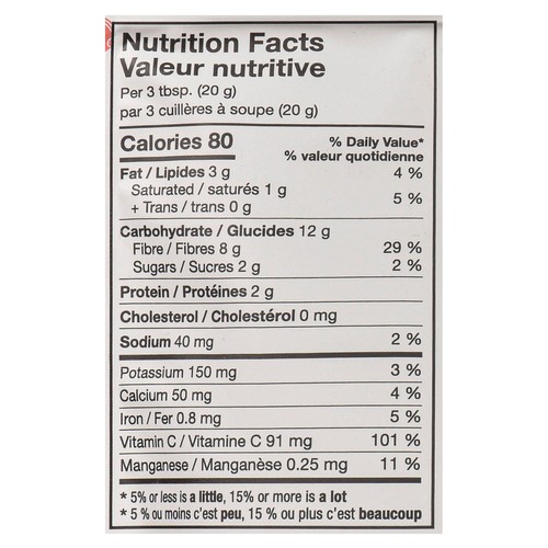 Organic Traditions Fiber Fuel Boost Smoothie Original 300 g